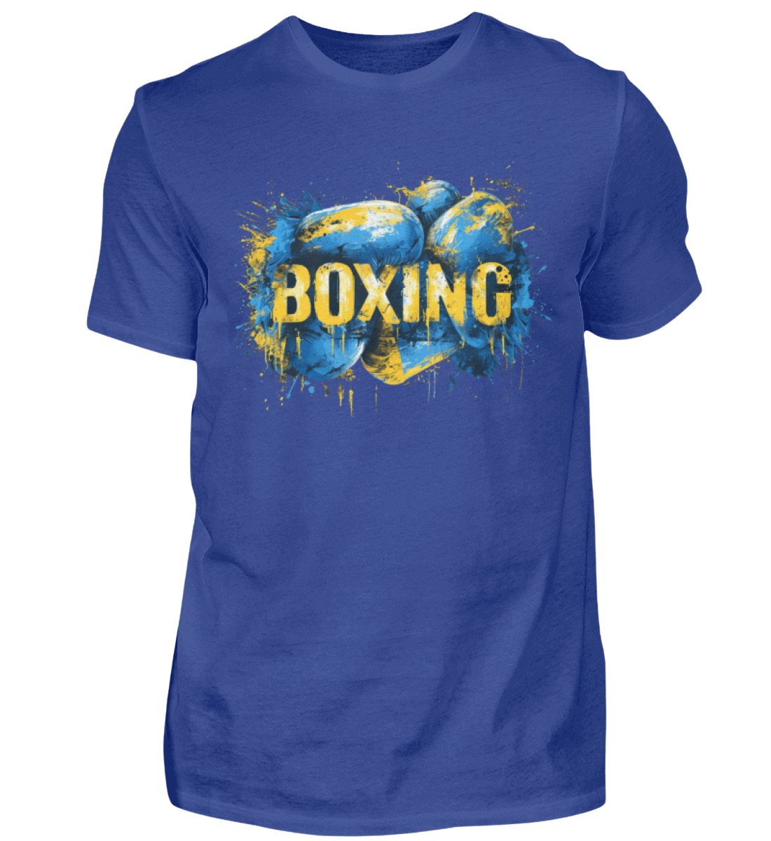 Boxing Blue & Yellow  - Herren Shirt